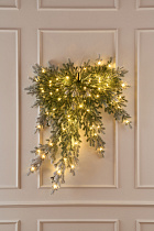 Фиджи бант иней с лампочками