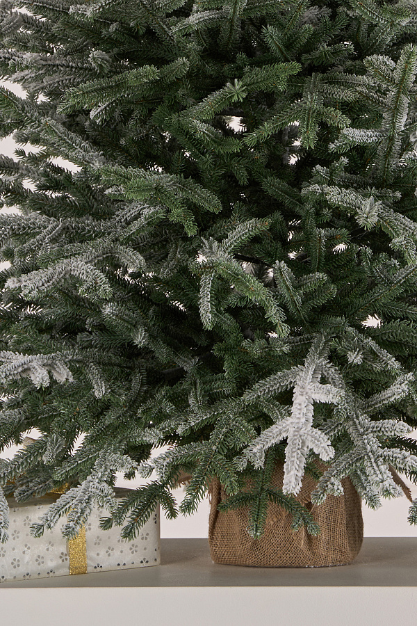 Ель искусственная Эми настольная иней