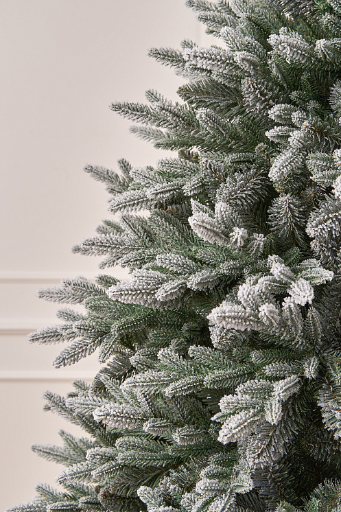 Ель искусственная премиум заснеженная Валдайская