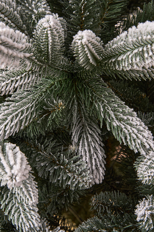 Ель искусственная премиум заснеженная Вологодская