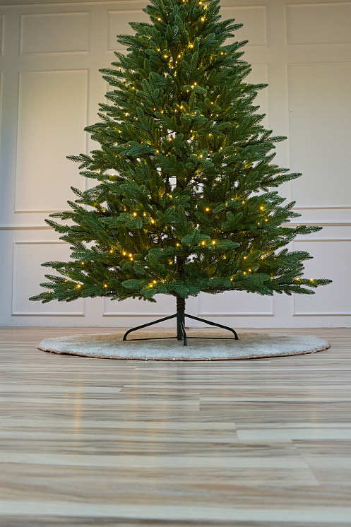 Елка с лампочками литая Пушкинская