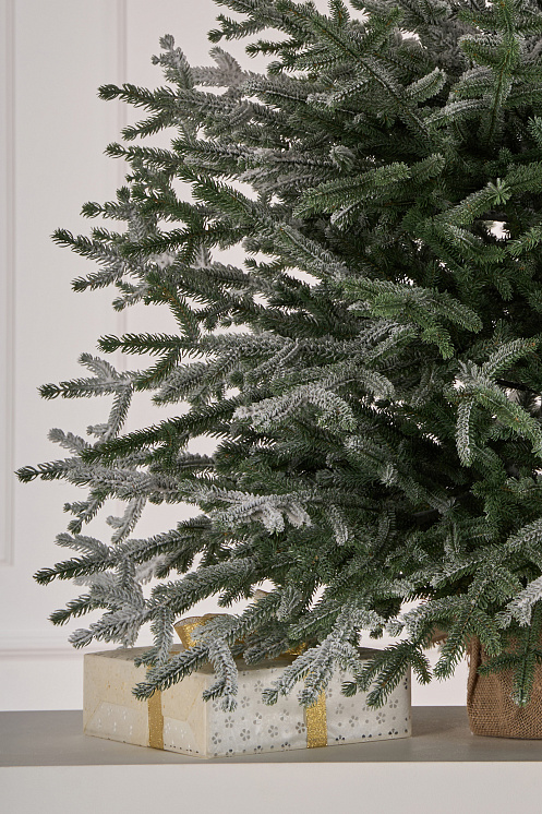 Ель искусственная Эми настольная иней