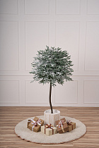 Ель искусственная заснеженная Эми на штамбе