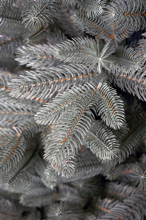 Ель искусственная литая Тверская голубая