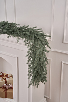 Гирлянда рождественская Мурманская голубая