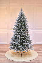 Ель искусственная премиум заснеженная Вологодская