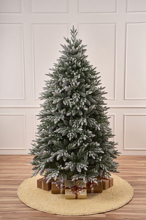 Ель искусственная премиум заснеженная Валдайская