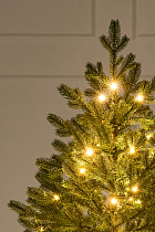 Ель настольная Византийская с лампочками