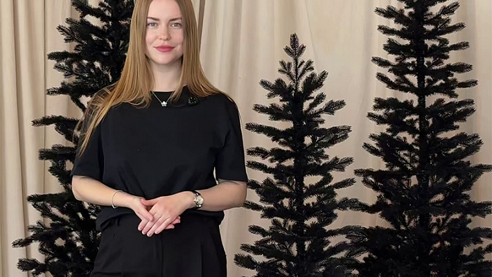 Ель искусственная литая Тикко черная