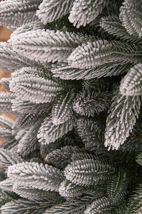 Ель искусственная премиум заснеженная Вологодская