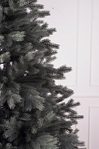 Ель искусственная литая Новгородская голубая