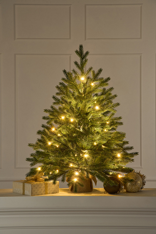 Ель настольная Версальская с лампочками
