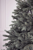 Ель искусственная литая Новгородская голубая