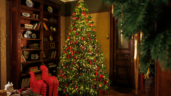 Елка с лампочками Императрица Elite