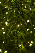 Елка с лампочками литая Пушкинская