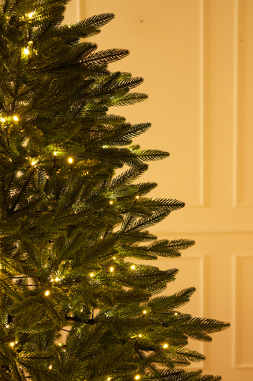 Елка с лампочками литая Пушкинская