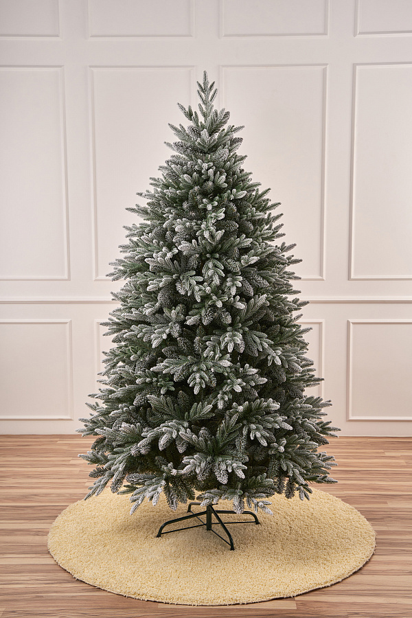 Ель искусственная премиум заснеженная Валдайская