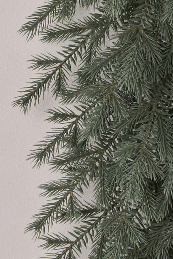 Гирлянда рождественская Мурманская голубая