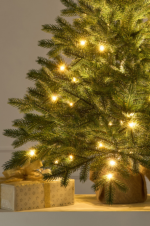 Ель настольная Версальская с лампочками