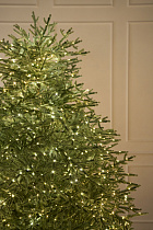 Ель голубая с лампочками литая Арко Элитная