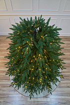 Елка с лампочками литая Пушкинская