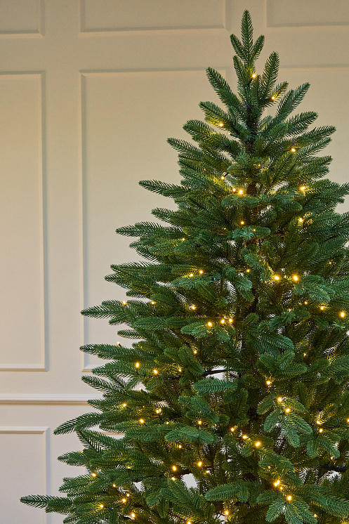 Елка с лампочками литая Пушкинская