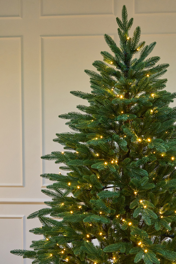 Елка с лампочками литая Пушкинская